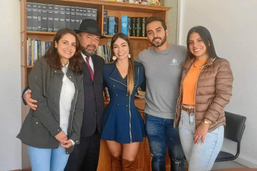 Susana Alvarán Serna, Mauricio Escobar Ortega, Claudia Quintero Muñoz, Juan Pablo Ortiz Giraldo y Manuela Buitrago Serna. 