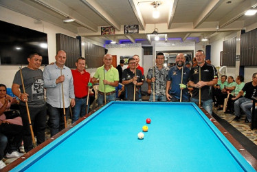 Fotos | Argemiro Idárraga | LA PATRIA Finalistas: James Montes, Nelson Hidalgo, Leonardo Galindo, Mauricio Avendaño, Leonardo Arredondo, Darío Ramírez, Leonardo Florez y Jairo Arias.