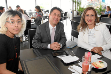 Fotos | Argemiro Idárraga | LA PATRIA María Antonia Beltrán, Jorge Andrés Beltrán y María Paulina Vásquez.