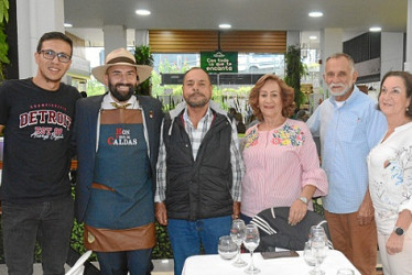 Fotos | Freddy Arango | LA PATRIA Diego Sánchez, Héctor Bernal, Antonio Giraldo, Rocío Idárraga, Wílmar Castaño y Cecilia Castaño.