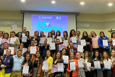 Foto | Cortesía UAM | LA PATRIA Grupo de graduados de la primera cohorte.