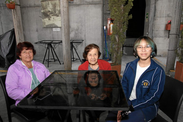 Foto | Argemiro Idárraga | LA PATRIA María Fabiola González, Cecilia Flórez y Sarah Ellete Mesa