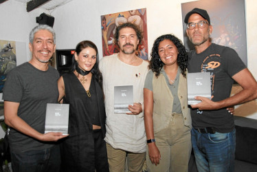 James Rodríguez, Camila Santamaría, Santiago Escobar, Yenniffer Giraldo y Jerónimo Rivero.