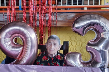 Foto | Óscar Jhony Restrepo | LA PATRIA María Teresa Osorio de Grisales