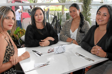 Fotos | Argemiro Idárraga | LA PATRIA Francia Arboleda, Sandra Arias, Dagane Gómez y Angie Ospina.