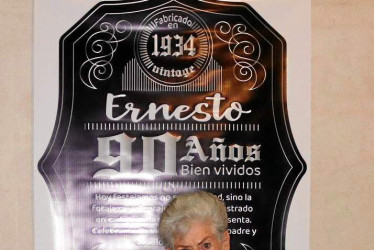 Foto | Cortesía | LA PATRIA Ernesto Quintero junto a su esposa Mariela Parra.