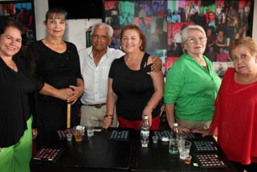 Luz Stella Henao, Marina Alarcón, Rodrigo Londoño, Daleris Fernández, Nubia Manrique y Sofía Gómez.