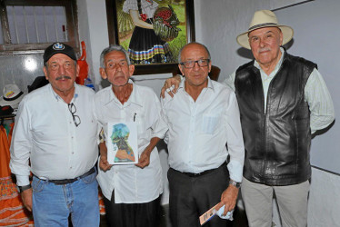 Germán López, Álvaro Maya, Aldemar López y Fernando Macías.