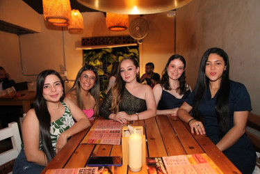 Foto | Argemiro Idárraga | LA PATRIA María José Marulanda, Estefanía Ortíz, Laura Pino, Yulieth Andrea Ríos y Hillary Ríos.