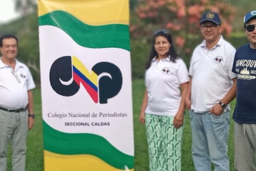 Se reunieron Gustavo Betancourth, Julián Orozco, Duvan Zuluaga, Islem Ramírez, Julián García, Juan Ernesto Caicedo, Harold Mauricio Ramírez y María Doris García.