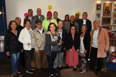 Grupo de la tertulia.