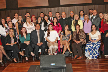 Grupo de docentes de la Institución Educativa San Juan Bautista La Salle.