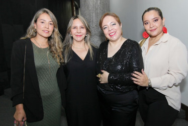 Fotos | Argemiro Idárraga | LA PATRIA María Fernanda Montoya, Amy Lozano Yusti, Liliana Ojeda y Natalia Pava García.