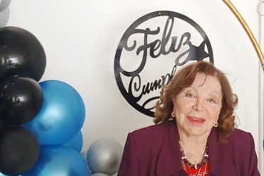 Blanca Stella García de Valencia.