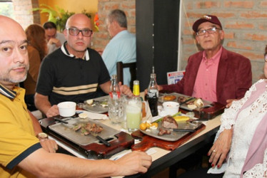 Fotografías | Argemiro Idárraga | LA PATRIA Roger Alarcón, Nelson Alarcón, Miltón Alarcón y Magnolia Alzate.