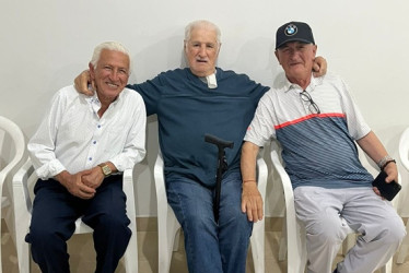 Foto | Cortesía | LA PATRIA Danilo, Fabio y Rogelio Piedrahíta.