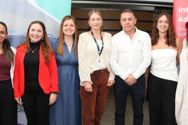 Fotos | Argemiro Idárraga | LA PATRIA Ángela López, Natalia Aguirre, Olga Idárraga, Paula Sánchez, Santiago Giraldo, Isabela Vallejo y Elizabeth Ramírez.