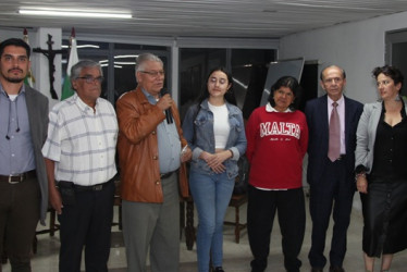 Fotos | Argemiro Idárraga | LA PATRIA Carlos Arturo Castañeda García, Jhonatan Ruiz, Enrique Arbeláez Mutis, Antonio Franklin Muñoz Giraldo, Manuela Blandón, María Luz Enedy Buitrago, Torcuato Gil, Natalia Moreno, Julio César Arias y Germán Aristizábal.