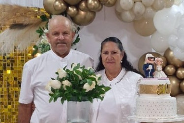 Rubiela Tabares y Luis Ángel Marín.