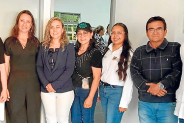 Fotos | Cortesía | LA PATRIA Sofía Agudelo (Leo), Carolina Ortiz, Claudia Bionet Gómez, Claudia Cárdenas, Laura Murillo, Nelson Benjumea y Javier Arias.