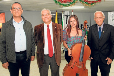 Luis Fernando Sánchez Jaramillo, Antonio Franklin Muñoz, Rosa Romagosa y Óscar Gaviria Valencia.