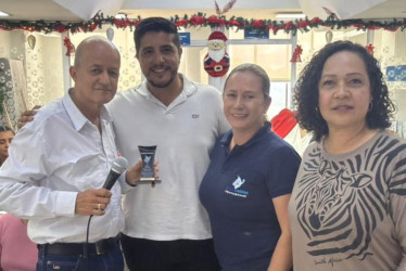 40 años como funcionario  de Empocaldas