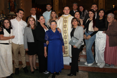 Grupo de familiares.