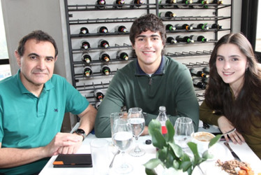 Fotos | Argemiro Idárraga | LA PATRIA José Fernando Guzmán, Eduardo Guzmán y María Guzmán.