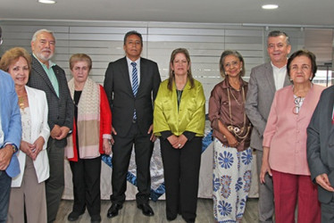 Fotos | Argemiro Idárraga | LA PATRIA  Juan Carlos Zuluaga Cardona, Offir López Ospina, Gentil Gómez Mejía, Fanny Correa Mesa, Luis Hernando Amador Pineda, Anna Esperanza Valencia Rendón, María Neila Sánchez Cedeño, Juan Carlos Pineda Uribe, Carmen Teresa Salazar Soto y Javier Valencia Marulanda.