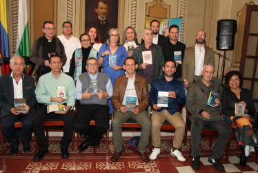 Mauricio Lazo, María Gemma Salazar, Flobert Zapata, Wilson Rivera, Uriel Giraldo, Edwin Hesse, Liliana Hurtado, Gloria Socorro Valencia, James Gómez, Carlos Arturo Valencia, Luis Fernando Toro y Óscar Iván Acosta, escritores.