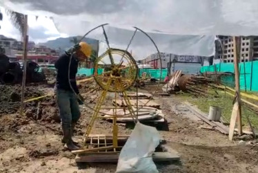 Reportan tranquilidad en avance de obras del intercambiador de Los Cámbulos