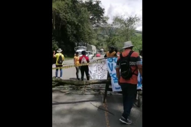 bloqueo en El Palo