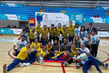 Los campeones de la Copa Intercontinental en los World Skate Games 2022. 