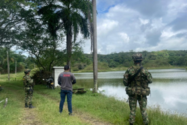 Propiedad incautada en La Dorada