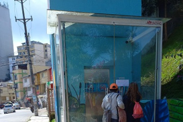 El ascensor del Parque de la Mujer, en Manizales, lleva buen tiempo en mantenimiento. La Alcaldía no da respuesta de por qué.