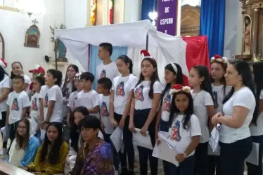 En el templo San José de Pácora se hacen las novenas de Aguinaldo con madrugón, a las 6:00 a.m. antes de la primera misa del día. La actividad la coordinan los sacerdotes, con coros.