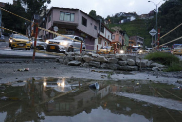 Abandonadas, así lucen las obras del Intercambiador de Los Cedros.