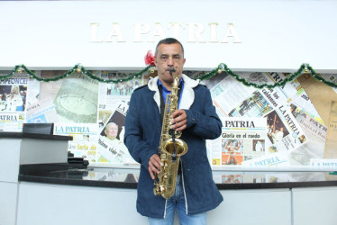 saxofonista de Aguadas 