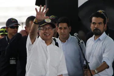 Gustavo Petro, presidente de Colombia. 