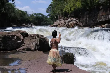 El río Igara-Paraná, en La Chorrera (Colombia). 