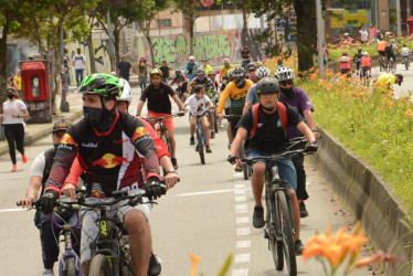 Ciclovía en Manizales