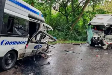 accidente de tránsito en el Huila