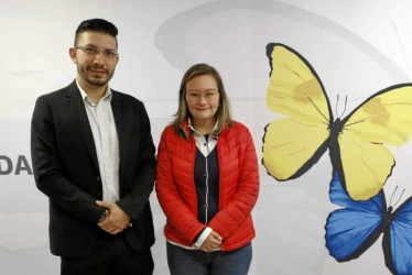 Foto | @cielo_rusinque | LA PATRIA  Cielo Rusinque Urrego, directora del DPS, anunció el 30 de septiembre pasado que Jonathan Ramírez Nieves se unía al equipo de esa entidad.