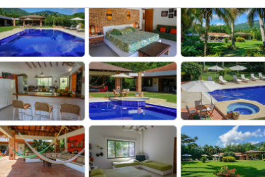 Las fotos de la supuesta finca.