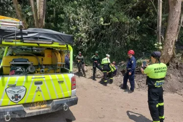 Los organismos de socorro atendieron al adulto mayor. 