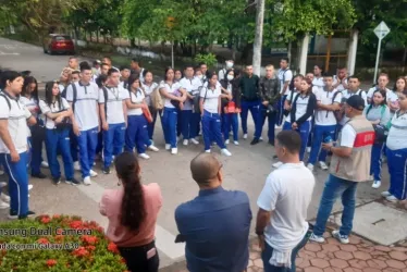 Bloqueo a los estudiantes del Sena en La Dorada. 