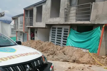 En este sector del conjunto Mirador de Las Lomas se presentó la fuga. 