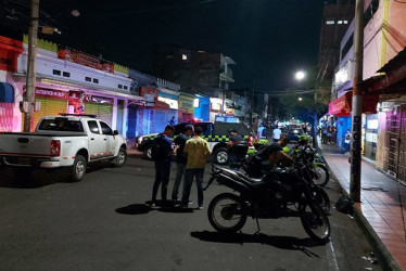 Sitio del ataque con granada en Cúcuta. 