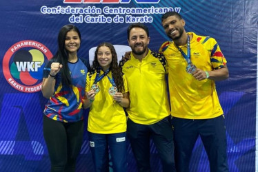 Shanee, Sofía, Édison y Rubén, los cuatro caldenses en el Centroamericano de Morelos (México).