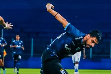 Final del 3er tiempo. Así escribió en su cuenta de Twitter el Blooming tras finalizar el partido.